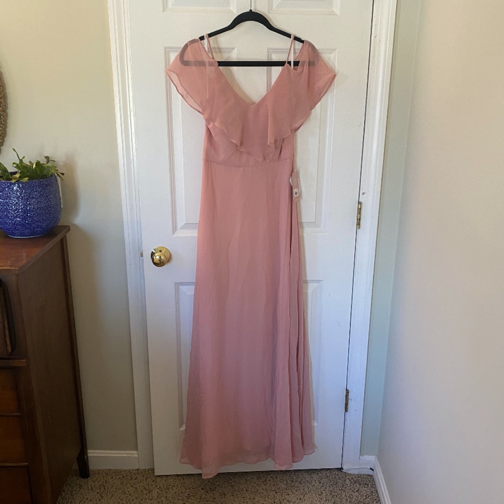 Birdy Grey Dusty Rose Bridesmaid Dress (Size M)